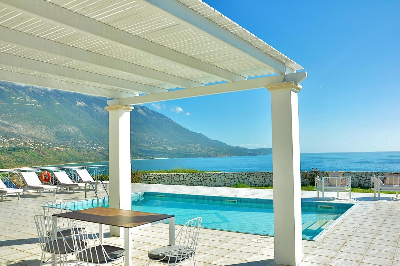 Seafront Villa Kefaloniaprivatevillas Trapezaki  Extérieur photo