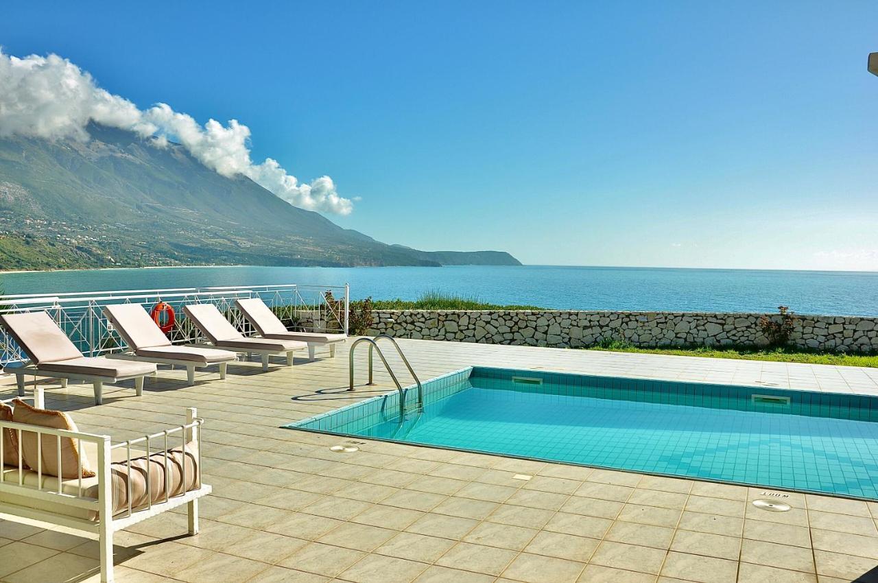 Seafront Villa Kefaloniaprivatevillas Trapezaki  Extérieur photo